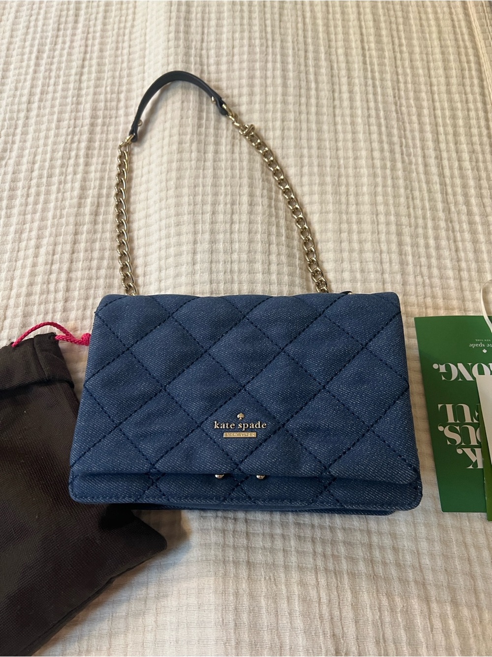 Kate Spade Denim crossbody